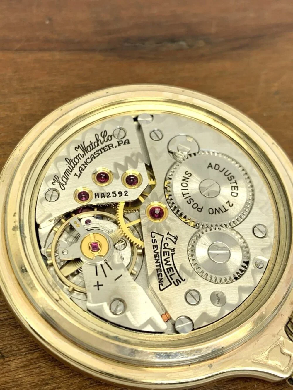 Hamilton pocket watch